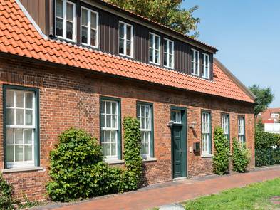 Fassadenkonstruktion, altes Haus mit verklinkerter Fassade, Foto: Eberhard / fotolia.de