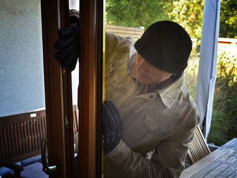 Einbruchschutz, Foto: Polizeiliche Kriminalprävention