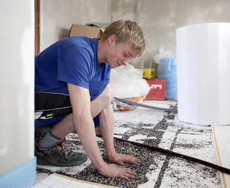 Fussbodenheizung3 djd Bauherren Schutzbund Fußbodenheizung, Foto: djd/Bauherren-Schutzbund