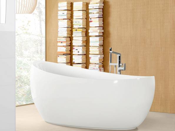 Badeanne, MAterial, Quaryl. Foto: Villeroy & Boch