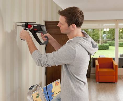 Richtig Bohren, Foto: Bosch richtig Bohren, Bohrtipps, Bohrlöcher
