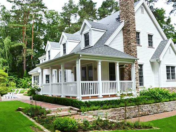 Amerikanische Haeuser Cape Cod back The White House Amerikanische Häuser, Cape Cod, Baustil, Foto: The White House