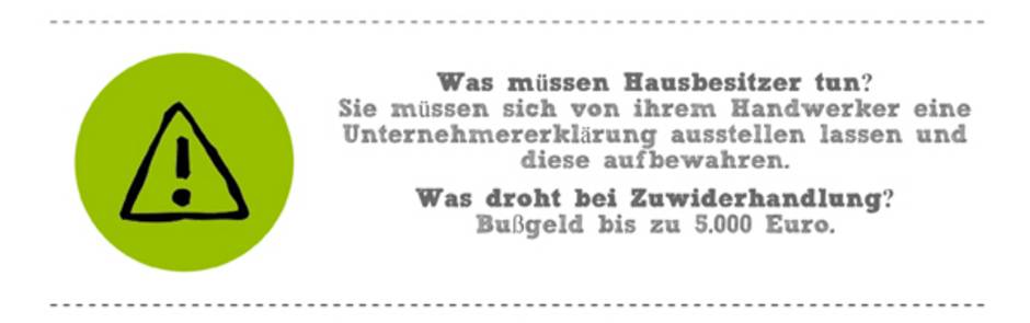 4_Sanierungspflicht_Unternehmererklaerung Sanierungspflicht, Grafik: bauen.de