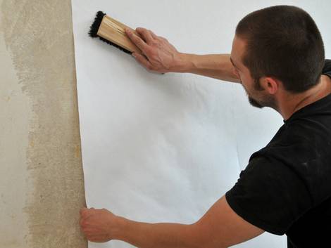OSB-Platten, Holzwerkstoffplatten, tapezieren, Foto: dieter76 - fotolia.com