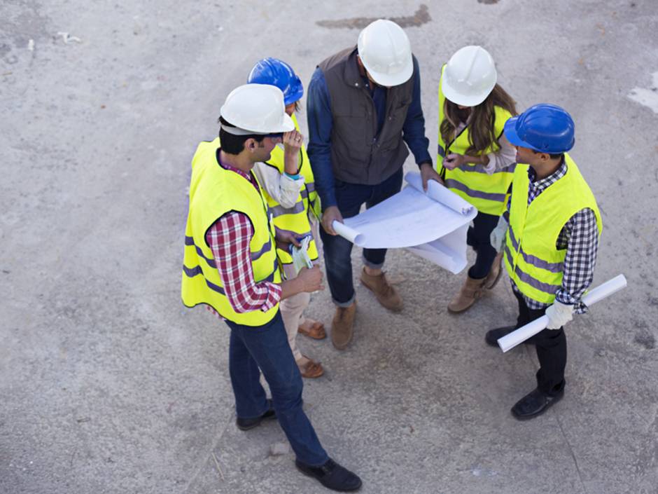 Baustelleneinrichtung, Baukoordinator, Foto: iStock/xavierarnau