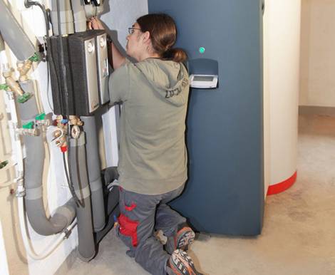 Umwälzpumpe, Foto: Solvis Umwälzpumpe, Umwälzpumpen, Foto: Solvis