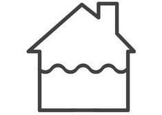 Laminat selbst verlegen, Boden uneben, Grafik: bauen.de