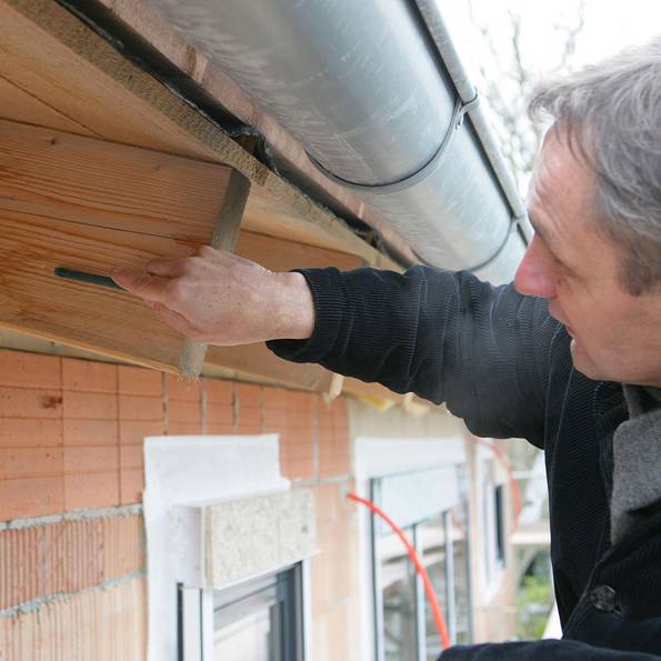 Maengelruege Dach VPB Mängelrüge, Mängelbeseitigung, Baumangel, Dachdämmung, Feuchtigkeit, Foto: Verband Privater Bauherren e.V.
