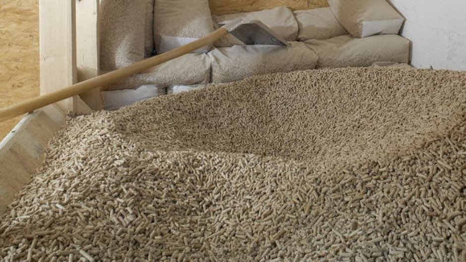 Brennwertheizung, Pelletheizung, Pelletlager, Foto: moritz / stock.adobe.com