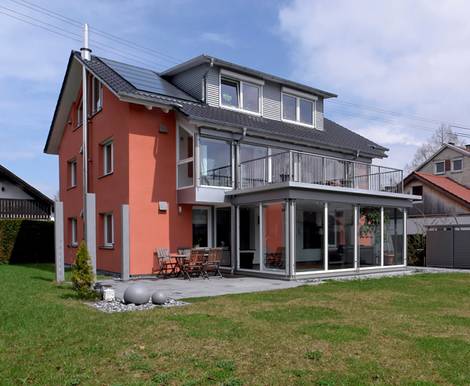 Niedrigenergiehaus, Foto: dena Niedrigenergiehaus