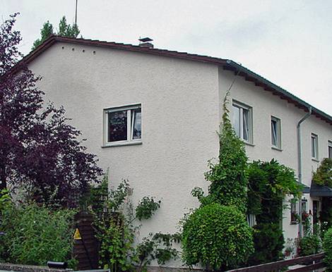 Geschossaufstockung. Foto: Fritz Stenger GmbH Geschossaufstockung, vorher Foto: Fritz Stenger GmbH