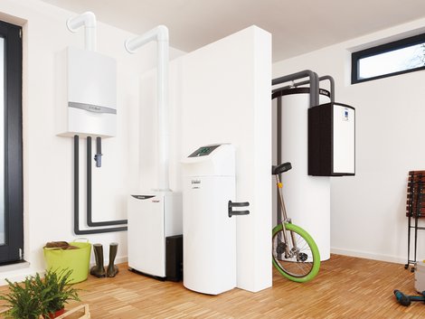 Heizungen, Heizungsvergleich, Miniblockheizkraftwerk, BHKW, Foto: Vaillant