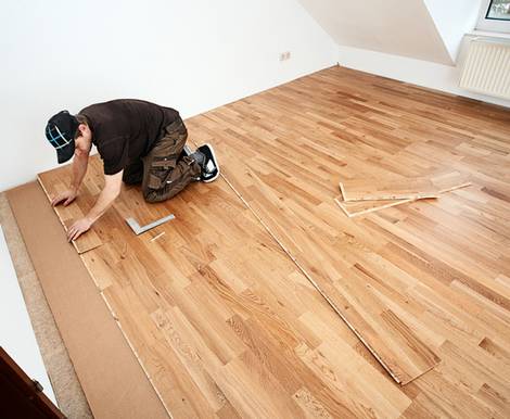 schwimmend verlegen Ingo Bartussek fotolia Holzboden, schwimmend verlegen, Klicksystem, Foto: Ingo Bartussek/fotolia.com