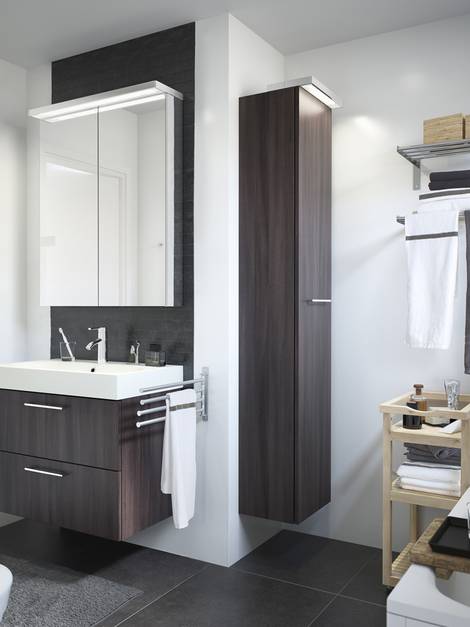 kleine Bäder, Stauraum, Badmöbel, Foto: Inter IKEA Systems B.V. 2015