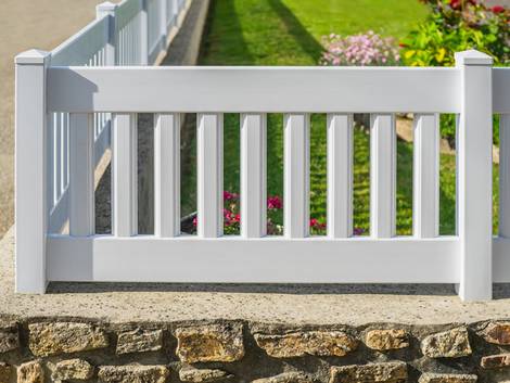 Zaun, Zaunmaterial, Kunststoff, Foto: Fotoschlick/fotolia.com