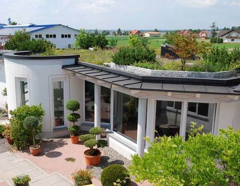 Optigrün Intensivbegrünung intensive Dachbegrünung, Foto: Optigrün