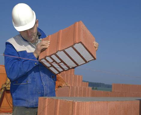 Wärmedämmverbundsystem, WDVS, Alternative, Wärmedämmziegel, Perlitz, Foto: Wienerberger