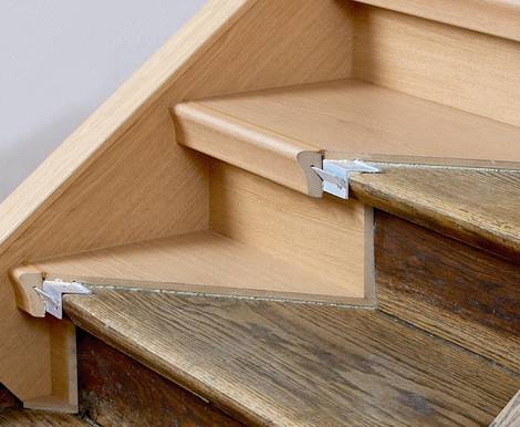 Treppenrenovierung, Foto: dress Treppenrenovierung, Bausatz, Holz, Laminat