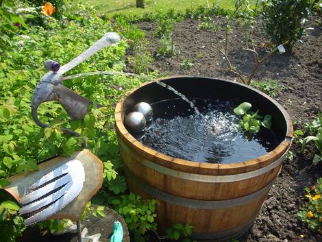 Mini-Teich, Wasserspiel, Foto: www.water-plant.de