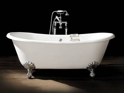 Badewanne, Material, Gusseisen, Foto: Devon&Devon