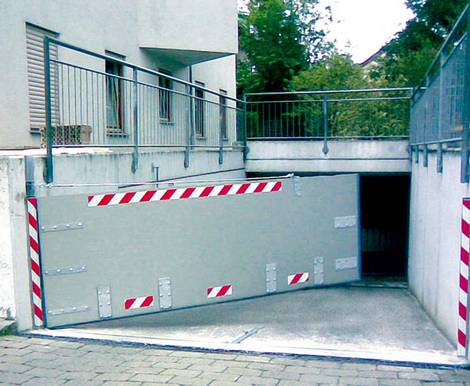 Hochwasserschutz Foto: WHS-Hochwasserschutzsysteme Hochwasserschutz fürs Eigenheim Foto: WHS-Hochwasserschutzsysteme