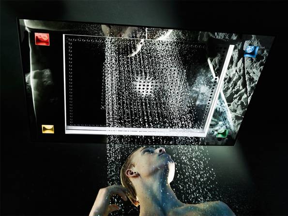 Smart Home, Badezimmer, Dusche, Beleuchtung, Foto: Aloys F. Dornbracht GmbH & Co. KG