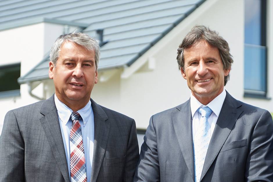 Bien-Zenker Geschäftsführer Belschak und Hauser, Foto: Bien-Zenker