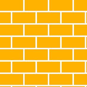 Terrassenplatten verlegen Verlegemuster Halbverband Halbverband. Grafik: Isabella Haag / bauen.de
