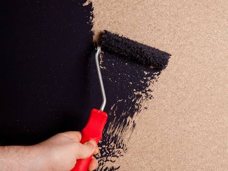 OSB-Platten, Holzwerkstoffplatten, streichen, lackieren, Foto: Florian Hiltmair - fotolia.com