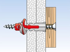 Dübel, richtig Dübeln, Universaldübel, Foto: fischerwerke GmbH & Co. KG