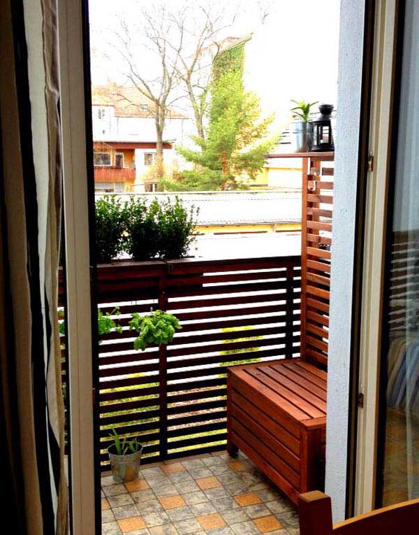 Kleinen Balkon Gestalten Ideen Zur Verschonerung Bauen De