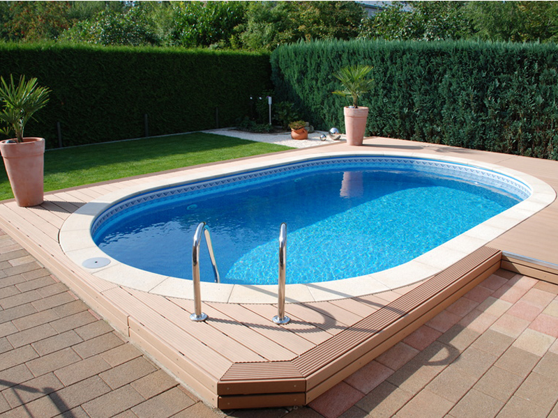 Pool selber bauen Swimmingpool im Garten bauen.de