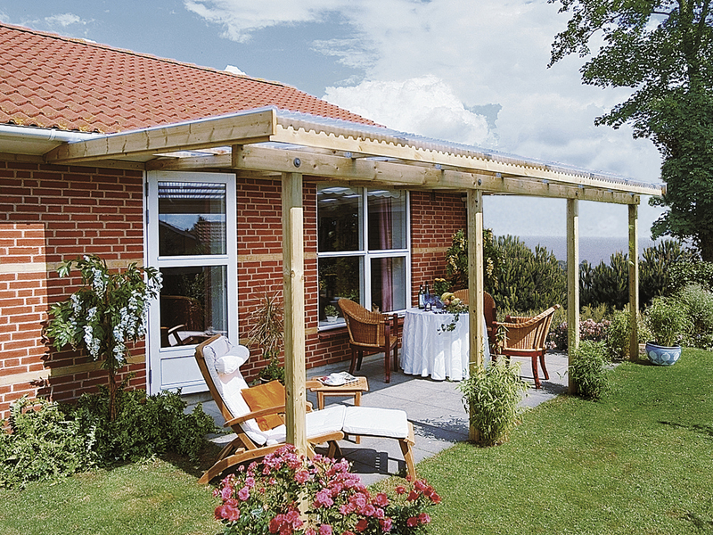 Terrassenuberdachung Selber Bauen Bauen De