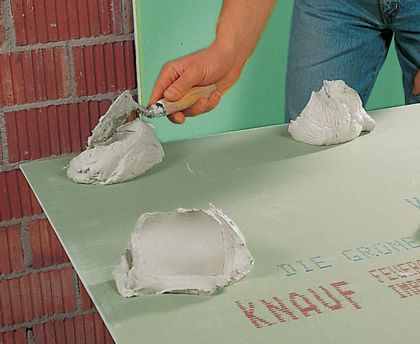 Gipskartonplatten Kleben Statt Verputzen Bauen De