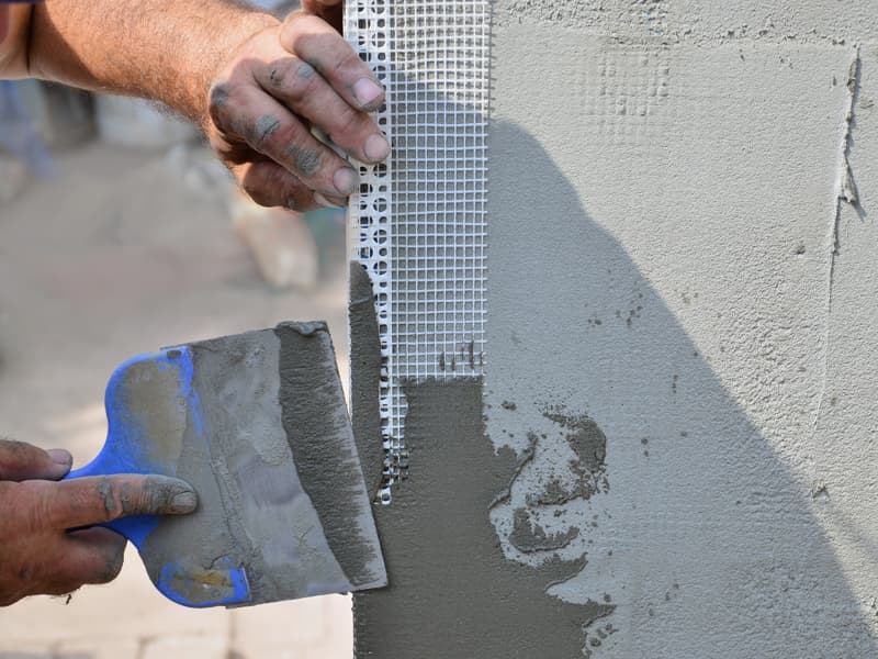 Wand Verputzen Innen Aussen Schritt Fur Schritt Bauen De Wand Gerade Verputzen